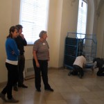 Aufbau Sonderausstellung