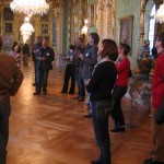 Auch im Residenzmuseum fand 2011 ein Tweetup statt: Twitterer und Museumsreferent in Aktion: die Faszination der Grünen Galerie