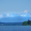 Bergblick am Starnberger See