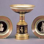 Das kostbare Onyx-Service besteht aus mehreren hundert Teilen