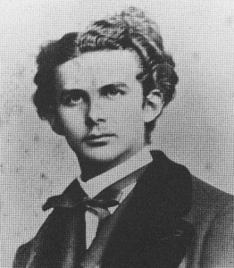 Ludwig II. als junger Mann