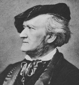 Porträtaufnahme von Richard Wagner von F. Hanfstaengl