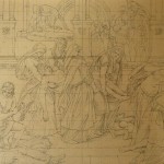 Neuankauf Saal d. Klage Vorzeichnung