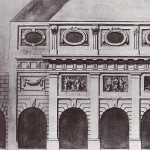 Früher Entwurf für die neue Hofgartengalerie (München, Staatl. Graph. Sammlung)