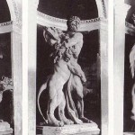 Schweres Heldendasein: Herkulestaten von R. A. Boos, ehemals in den Hofgartenarkaden