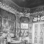 Bescheiden und gemütlich - Wohnzimmer in Ludwigs neobarocken Appartement, nach 1868