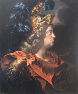 Johann Wilhelm als antiker Imperator gemalt von seinem Hofmaler Jan Frans van Douven