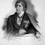 Die Brust voller Orden - Leo v. Klenze auf einer zeitgenössischen Lithographie