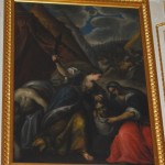 Judith, die Holofernes tötet und so ihr Volk befreit, erscheint als Idealbild weiblicher Tugend im Fries des Kaisersaals