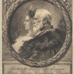 Porträt des Königspaares zu ihrer Goldenen Hochzeit 1918