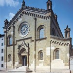 Fassade der Allerheiligenhofkirche am Marstallplatz
