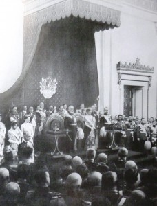 Regierungsantritt Ludwigs III. im November 1913
