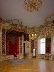 Das kurfürstliche Audienzzimmer des 18. Jh. in den Reichen Zimmern der Residenz