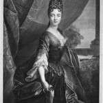 Gräfin Arco, Kupferstich von C. M. Vermeulen, 1700