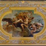 Jupiter, Gemälde von J. A. Wolff für die Zweitausstattung der Vierschimmelsaals, 1692/94, Residenz München, Dauerleihgabe der Bay. Staatsgemäldesammlungen
