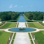 So war's im Frühling: Das Gartenparterre von Schloss Nymphenburg