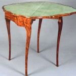 ausklappbarer Spieltisch, um 1740, Residenz, Raum 31