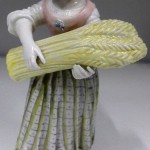 schöne, aber zerbrechliche Illusion: bäuerliches Genre als höfischer Tafelschmuck aus Porzellan hängt mit der Tradition der