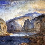 Auch Ludwig I. hat die bedeutsame Veroneser Klause darstellen lassen: Auf einem Fresko von Carl Rottmann von 1830 (heute im Gang zur Allerheiligenhofkirche)