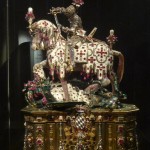 St. Georg, wohl nach Entwurf v. F. Sustris zw. 1586 u. 1597, Sockel zw. 1638 u. 1641 umgestaltet