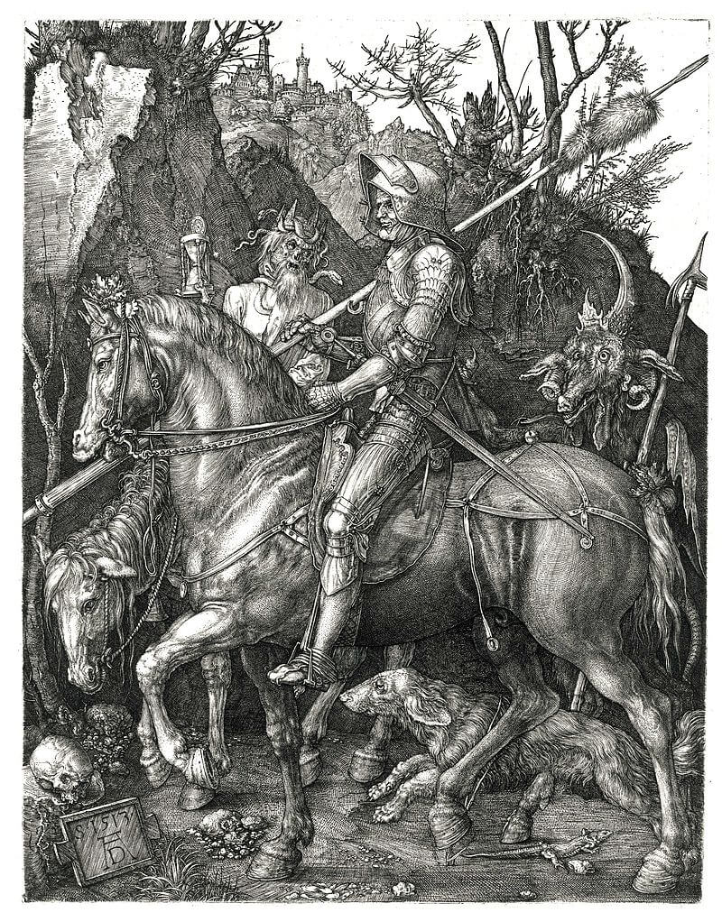 Ritter, Tod und Teufel Dürer