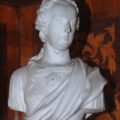 Der Bräutigam - Joseph II. im Cäsaren-Kostüm, Porzellanbüste in der Residenz Ansbach