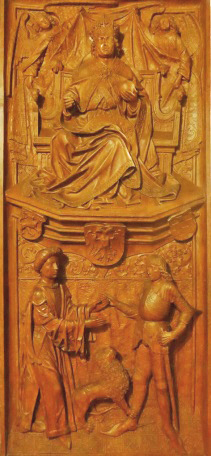 Grabplatte für Kaiser Ludwig IV