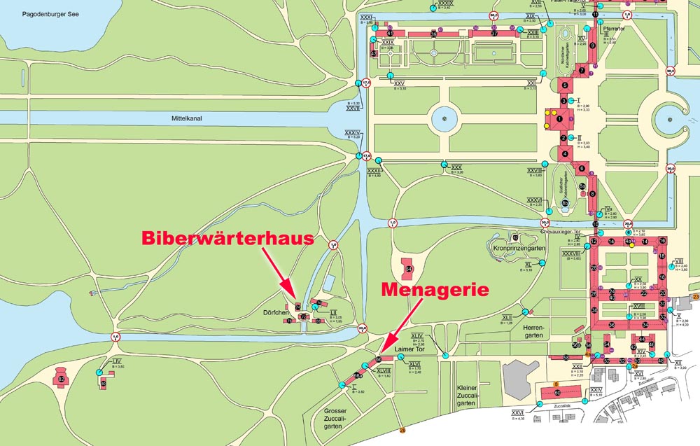 Nymphenburg Park Plan