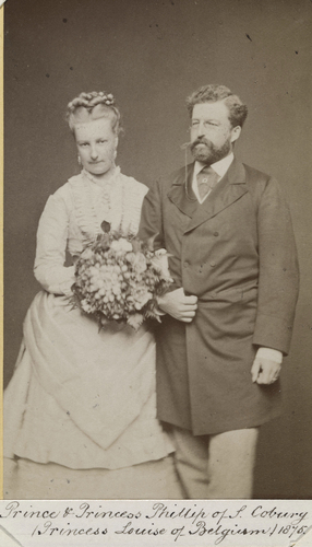 Philipp und Louise von Sachsen-Coburg und Gotha