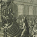Siamesische Gesandtschaft am Hof von Versailles von Nicolas de Larmessin II