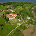 Herrenchiemsee Augustiner-Chorherrenstift Luftbild