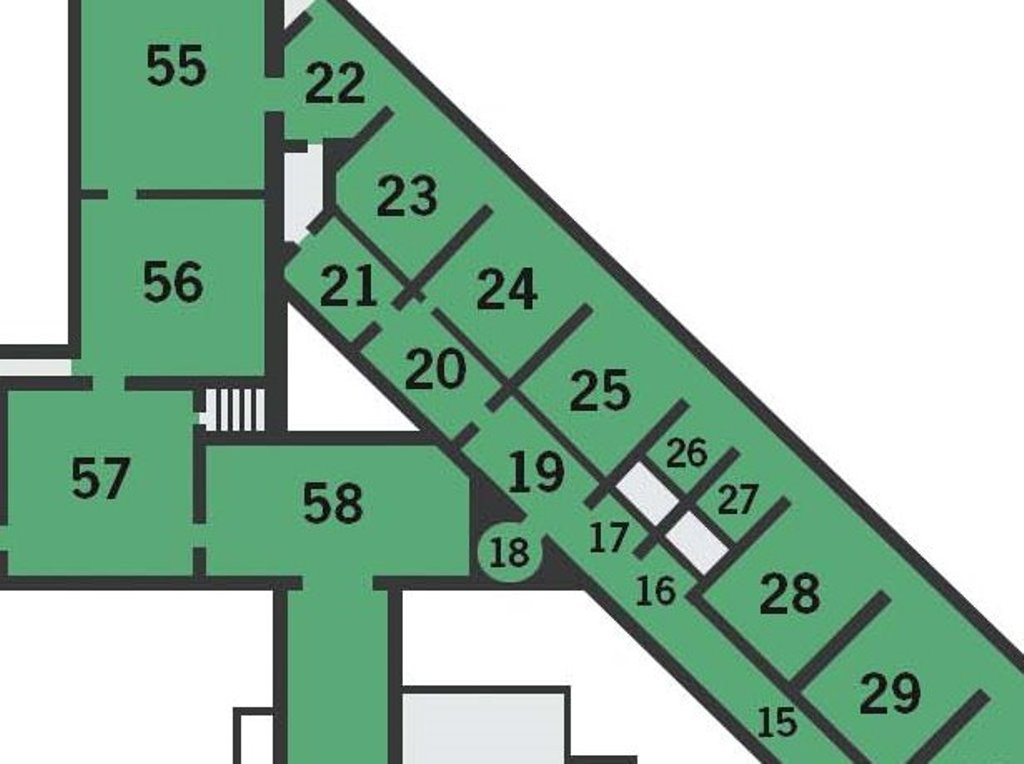 Auf dem aktuellen Plan der Residenz ist der Kapellenraum mit der Nummer 18 zwischen "Grüner Galerie", Raum 58, und den Räumen der Ostasiensammlung zu sehen