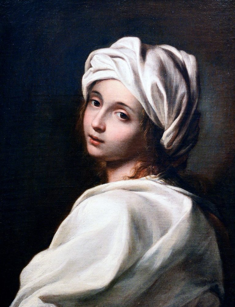 Sogenanntes Porträt der Beatrice Cenci, früher Guido Reni, zwischenzeitlich auch der Malerin Elisabetta Sirani (1638-1665)zugeschrieben, Rom, Palazzo Barberini