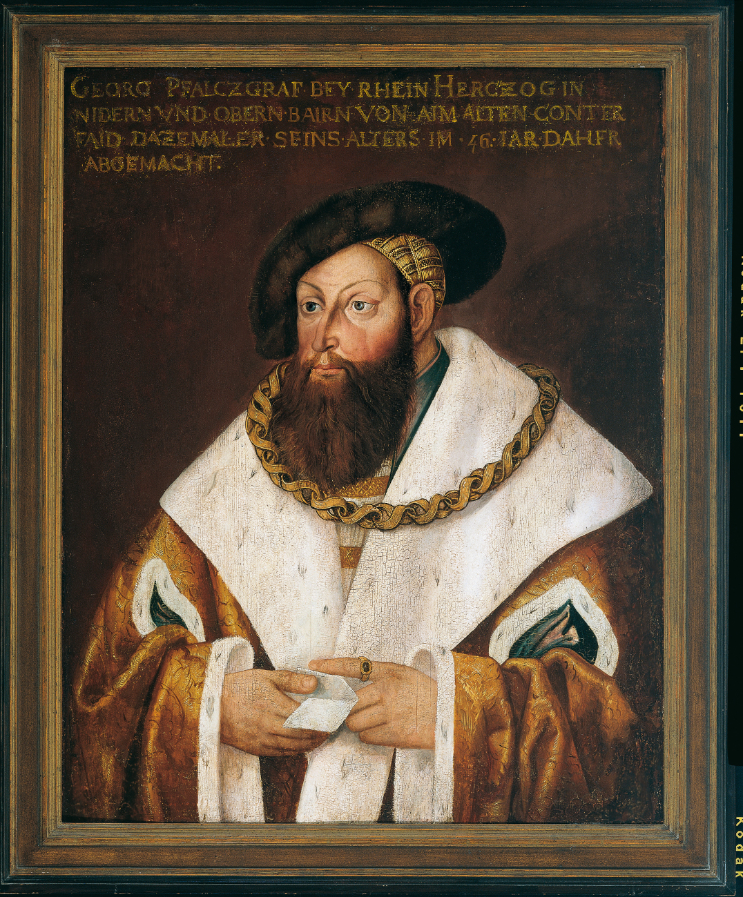 Porträt, Herzog Georg der Reiche von Bayern-Landshut,