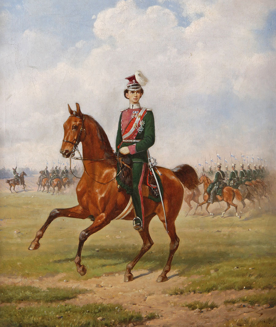 E Messerschmitt Pferd Lanze Soldat Reiter Jugend 1895 Bayrischer Ulan P 