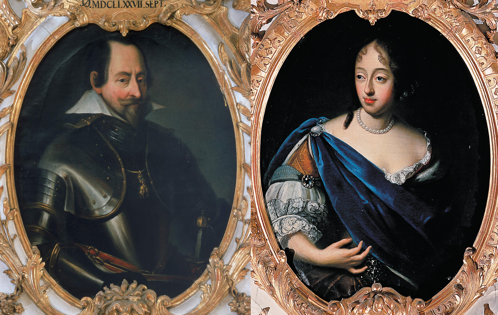 Maximilian I. und Henriette Adelaide, Porträts nach 1730, Residenz München