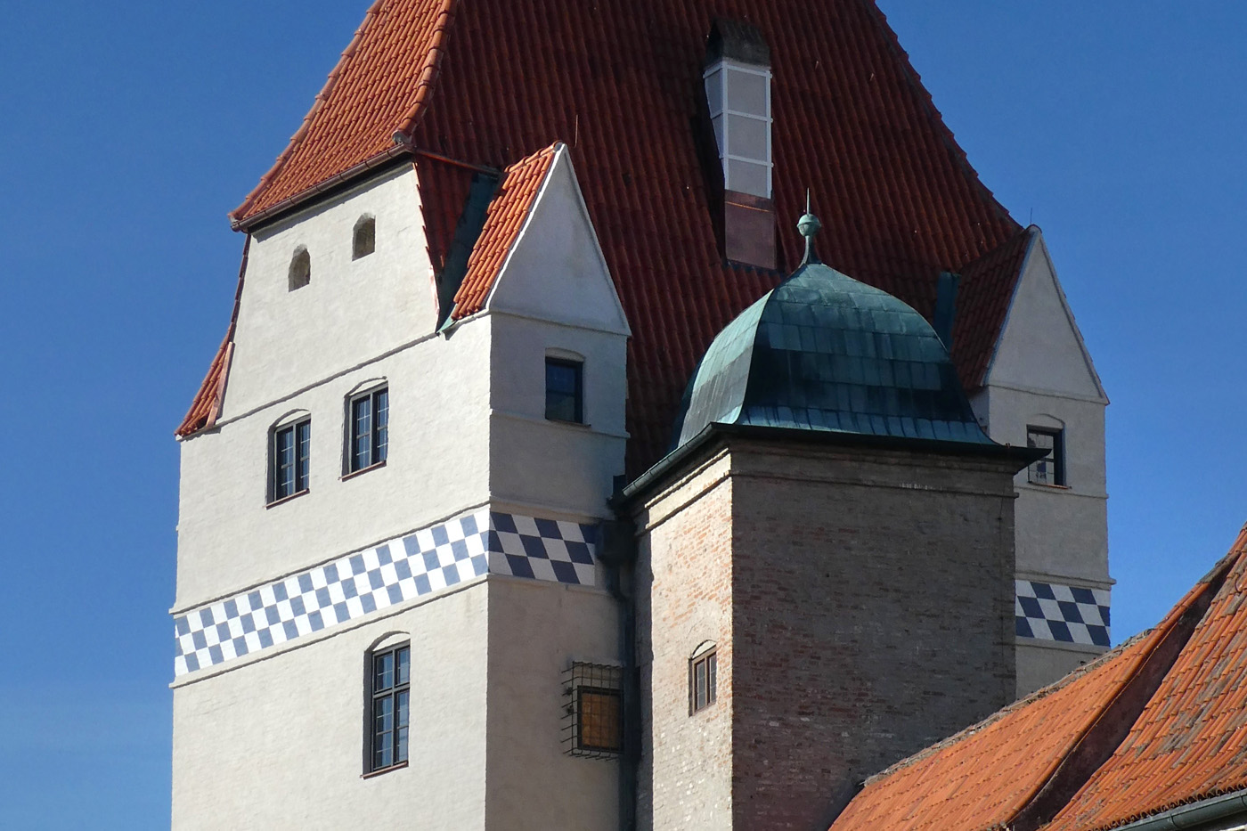 wittelsbacherturm landshut detail