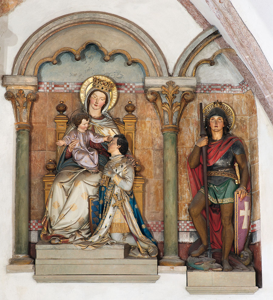 Ludwig II Muttergottes St. Georg Trausnitz