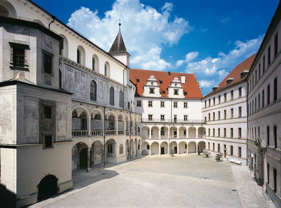 Schloss Neuburg an der Donau Renaissance Innenhof
