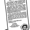 Proklamation „König Ludwigs“ in der AZ vom 10.02.1972