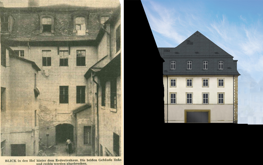 hinterhofseite redoutenhaus bayreuth früher und heute