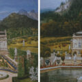 aquarell linderhof - brehling