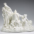allegorische Porzellangruppe