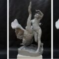 knabe schwan Brunnen schloss fantaisie